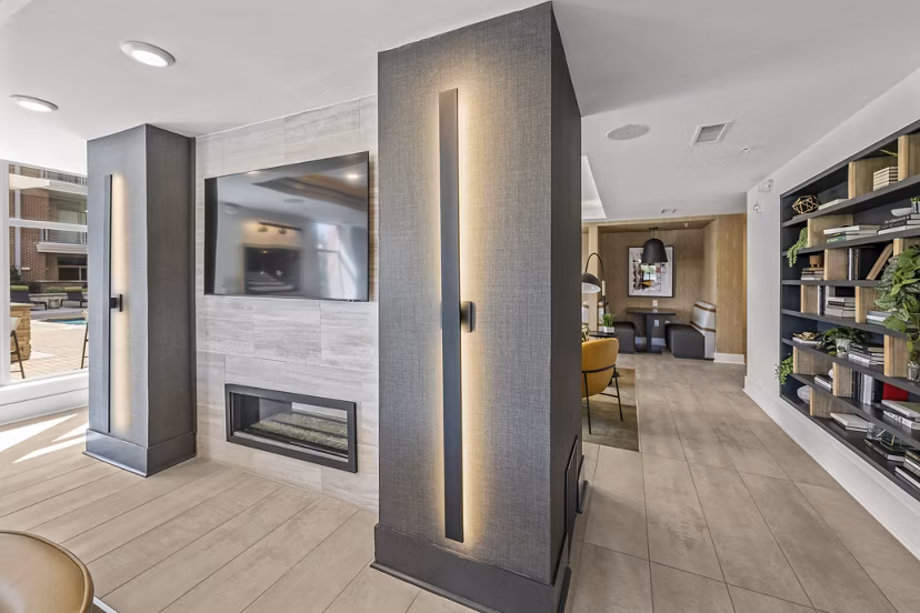 clubhouse at The Mint 425 Apartments
