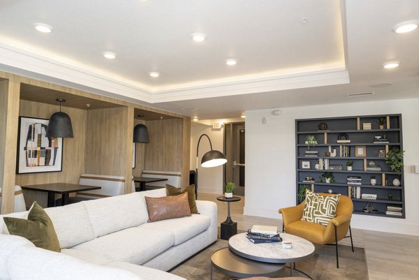 clubhouse at The Mint 425 Apartments