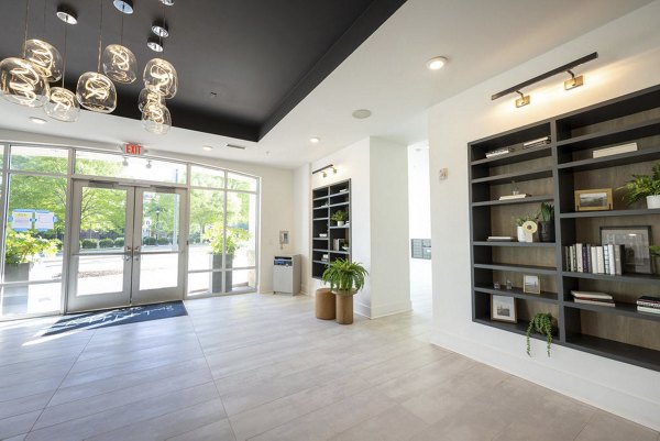 clubhouse at The Mint 425 Apartments