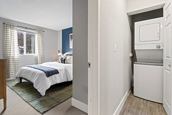 bedroom at Irwin Park Apartments