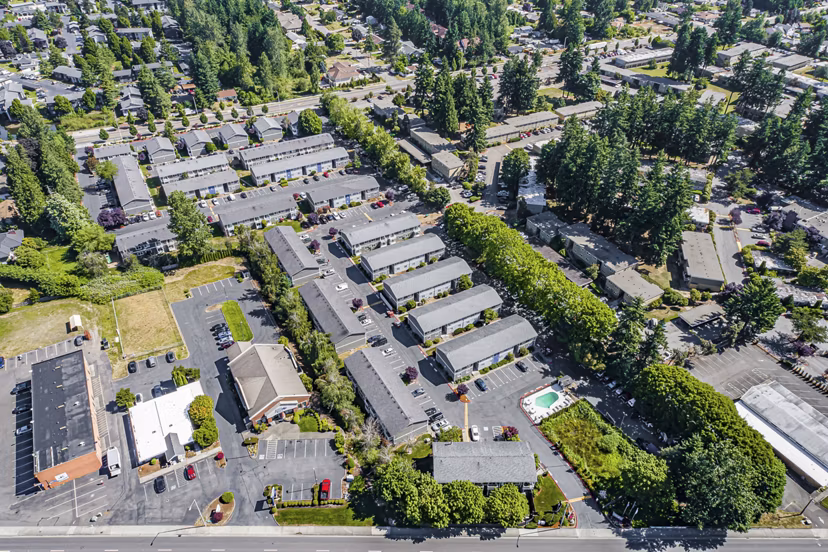 view at Irwin Park Apartments