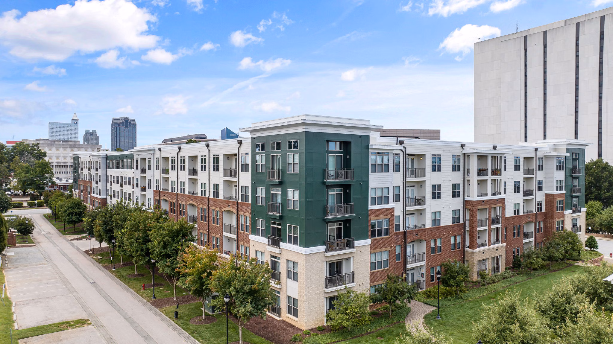 building at Elan City Center Apartments