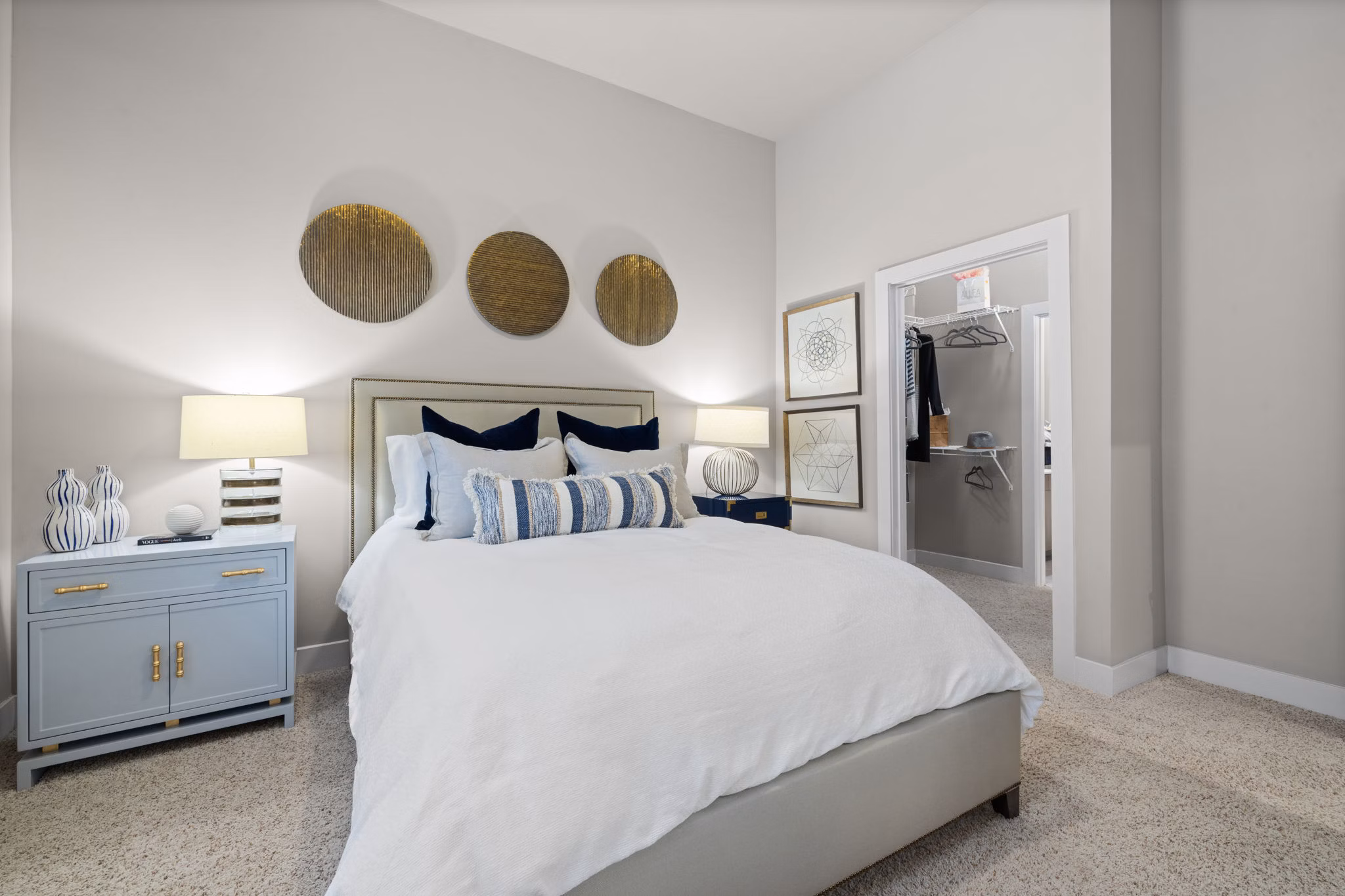 bedroom at Elan City Center Apartments