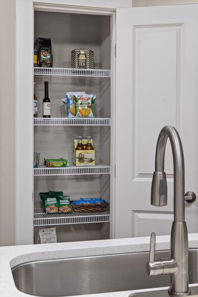 kitchen at Elan City Center Apartments