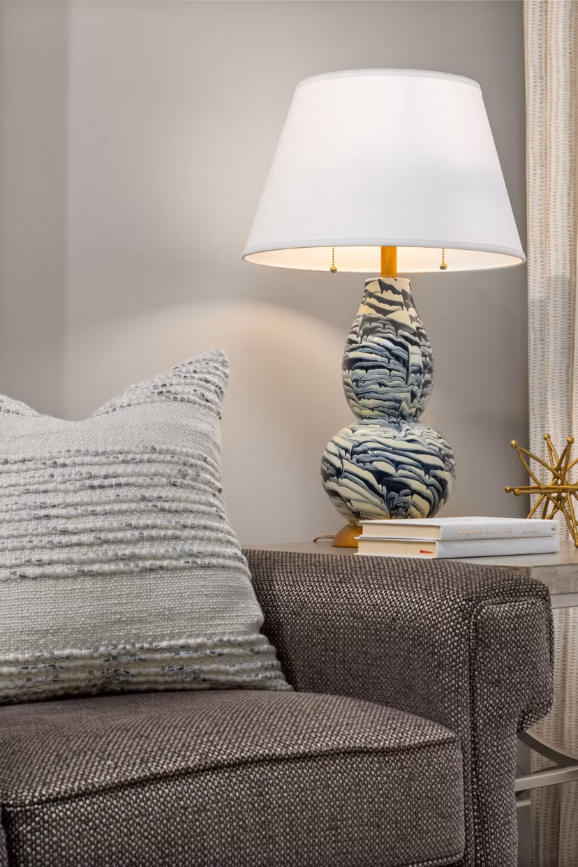 living room at Elan City Center Apartments