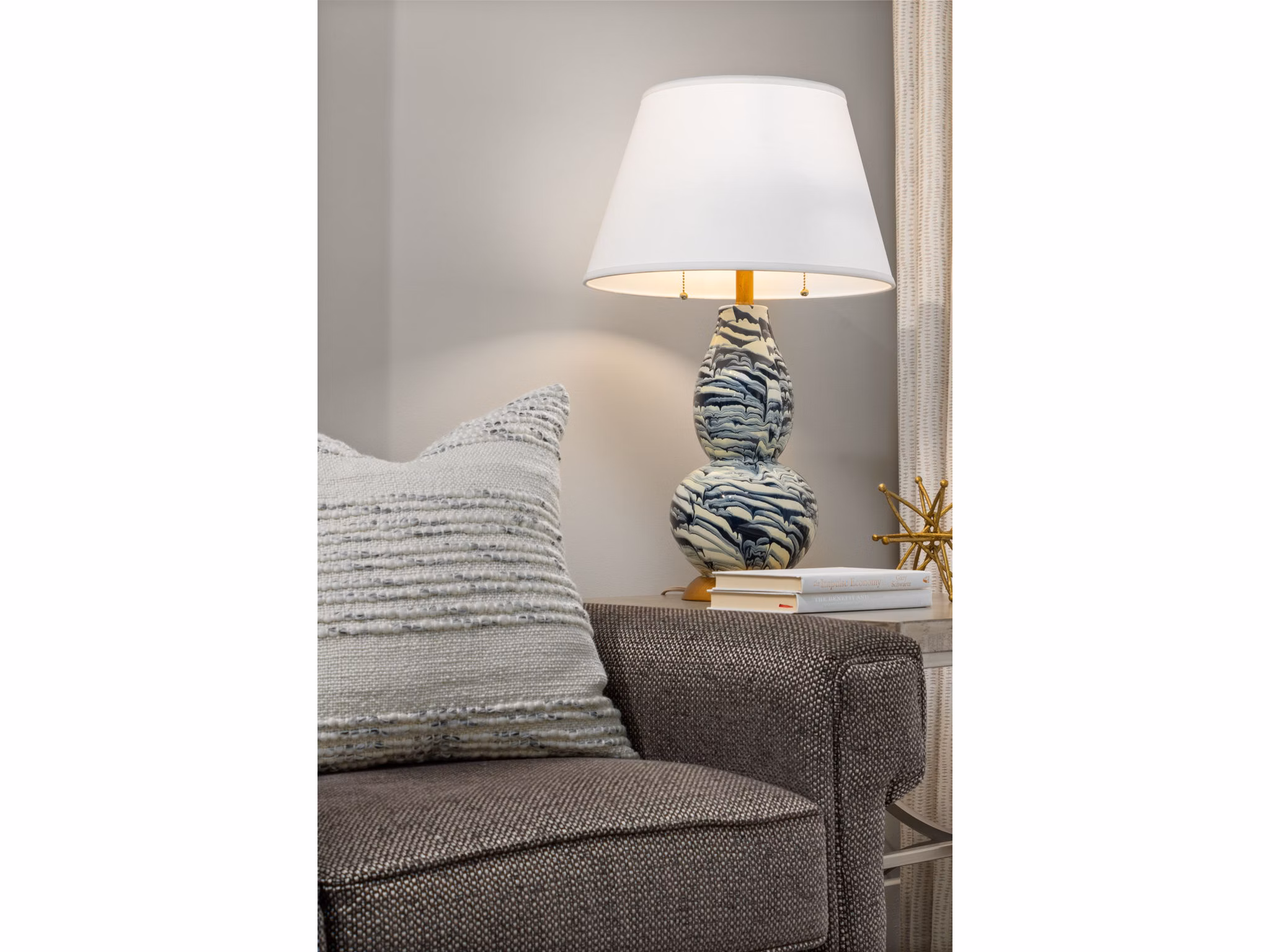 living room at Elan City Center Apartments