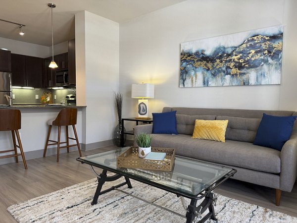 living room at Savannah Oaks Apartments