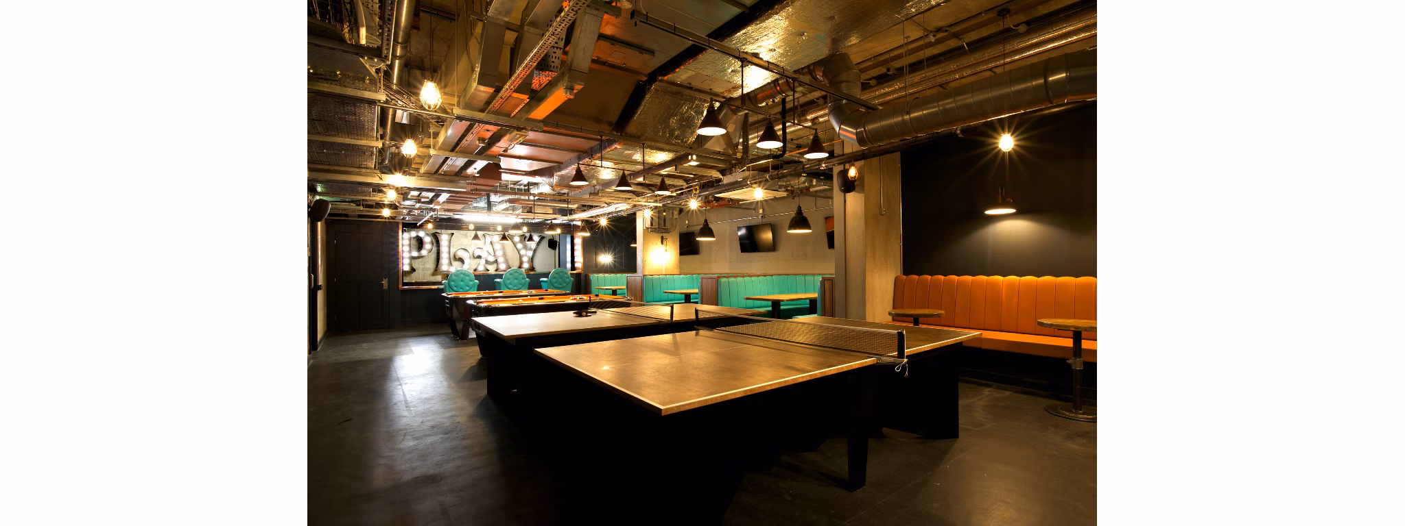 game room at Chapter Spitalfields