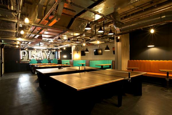 game room at Chapter Spitalfields