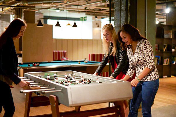 game room at Chapter Portobello        