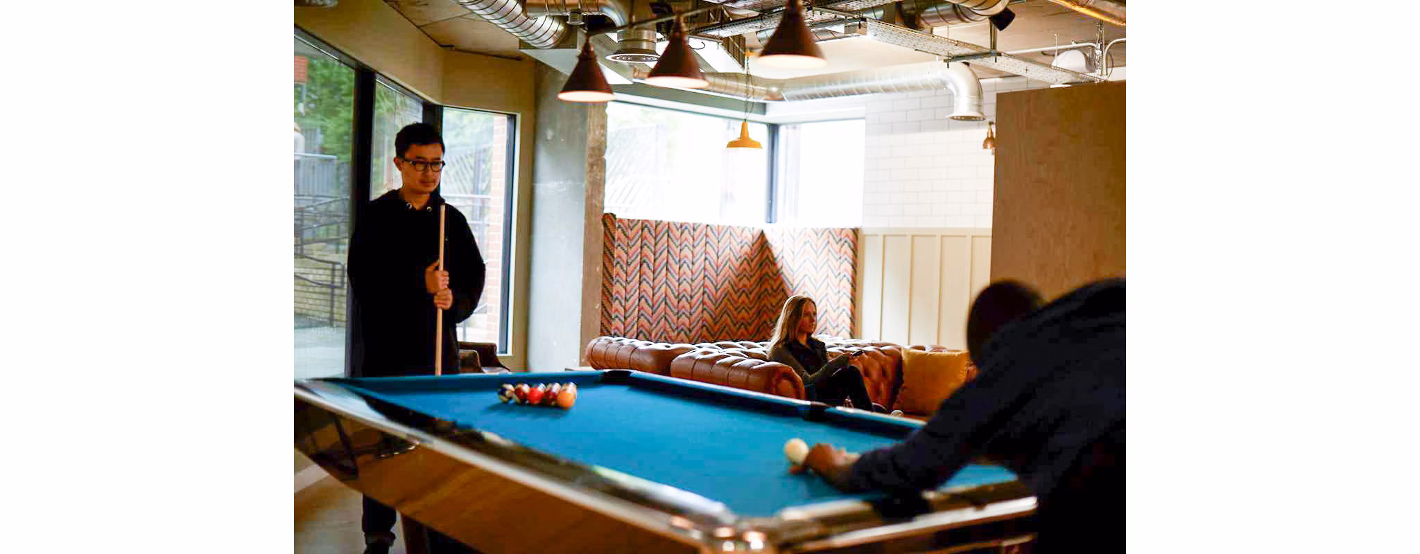 game room at Chapter Portobello     