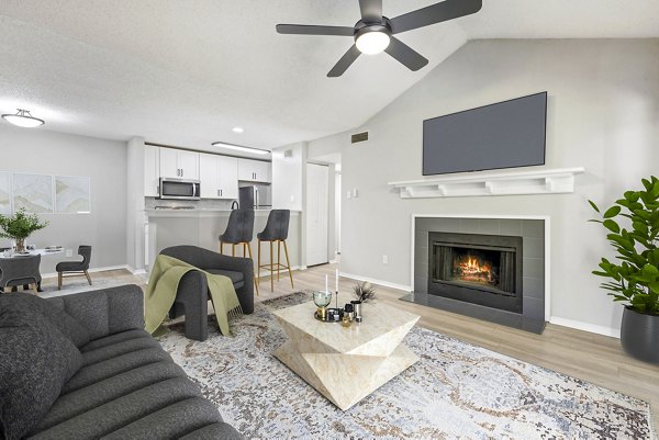 living room at Hamilton Ridge Apartments
