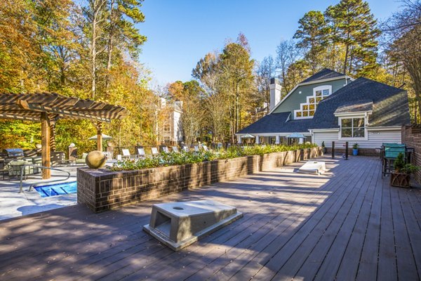 recreational area at Harvest Apartments