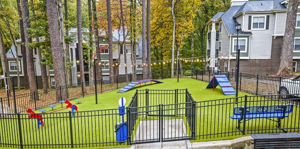 dog park at Harvest Apartments