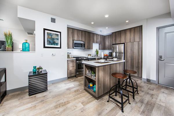kitchen at Access Culver City Apartments