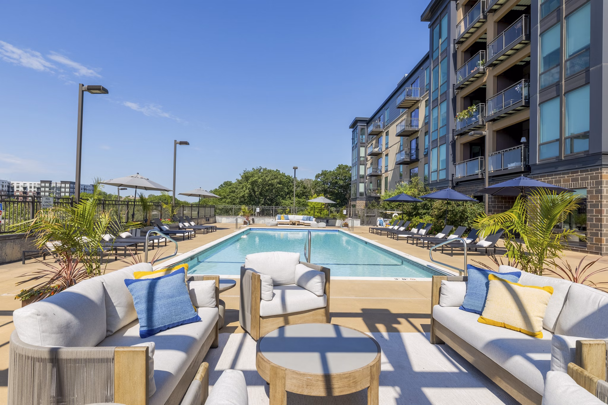 pool at Easton at Mountain Island Apartments