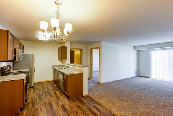 kitchen at Eagles Landing Apartments