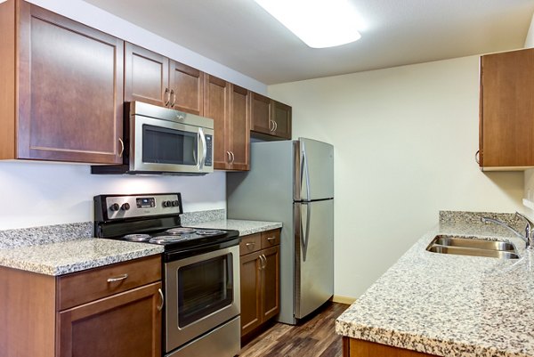 kitchen at Eagles Landing Apartments