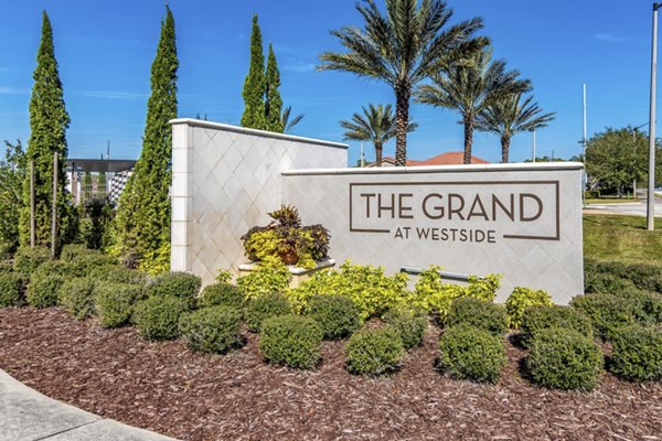 exterior at The Grand at Westside Apartments 
