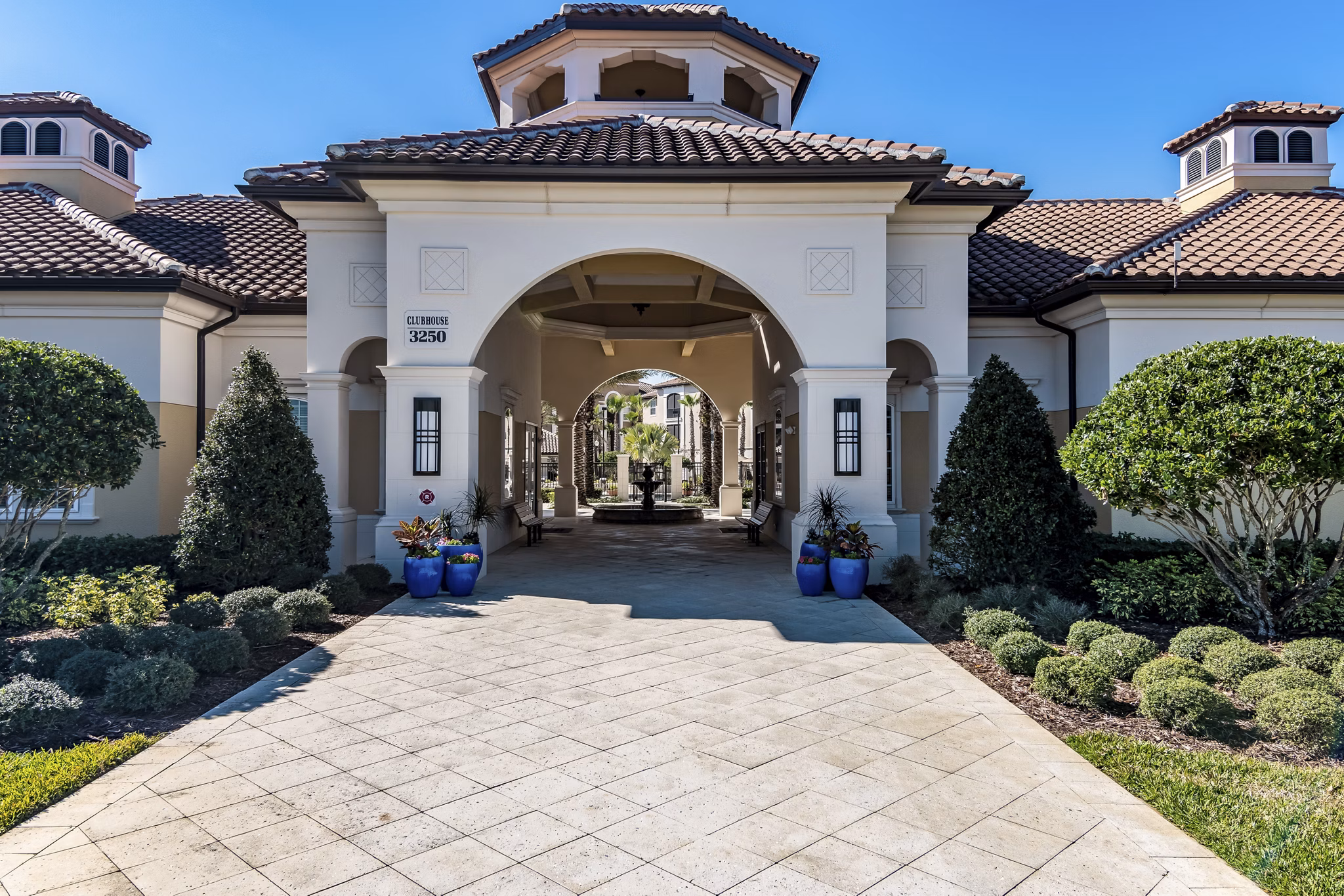 exterior at The Grand at Westside Apartments 