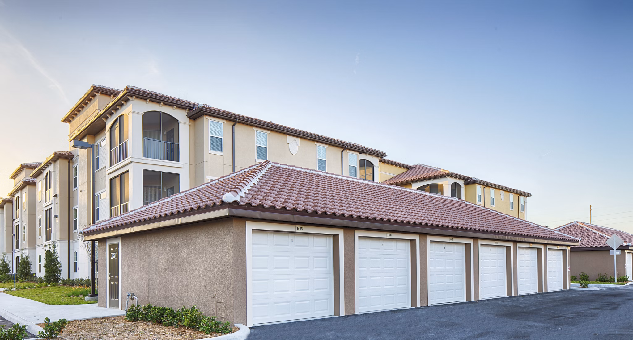 exterior at The Grand at Westside Apartments 