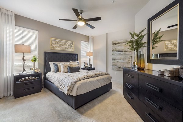 bedroom at The Grand at Westside Apartments 