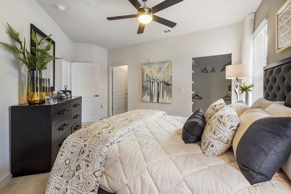 bedroom at The Grand at Westside Apartments 