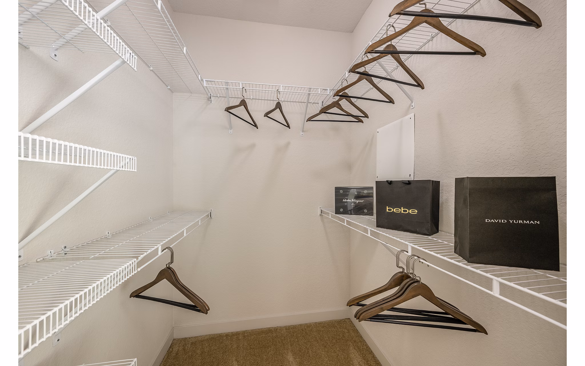 Closet at The Grand at Westside Apartments