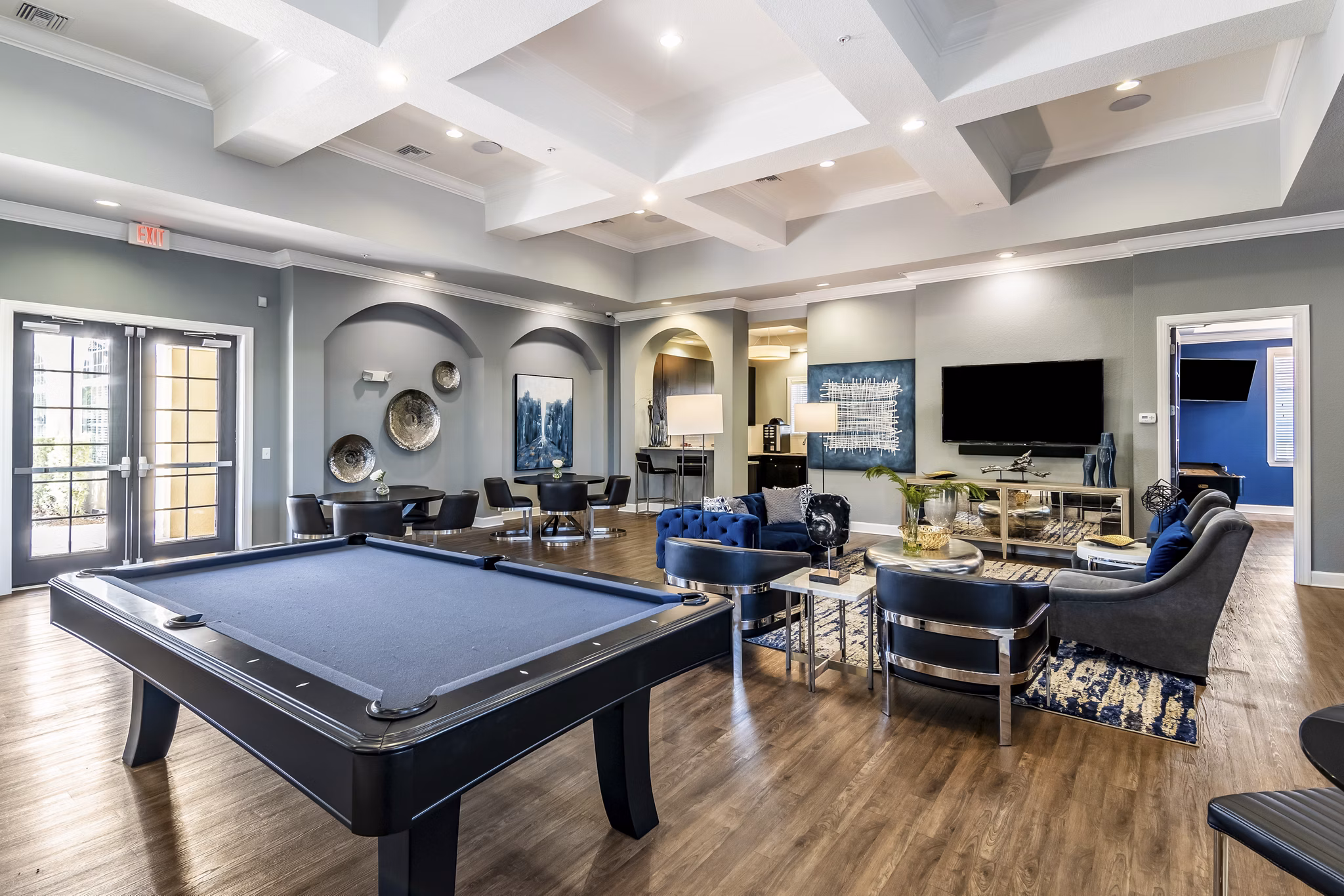 clubhouses at The Grand at Westside Apartments 