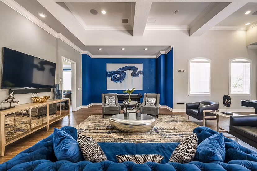 clubhouse at The Grand at Westside Apartments