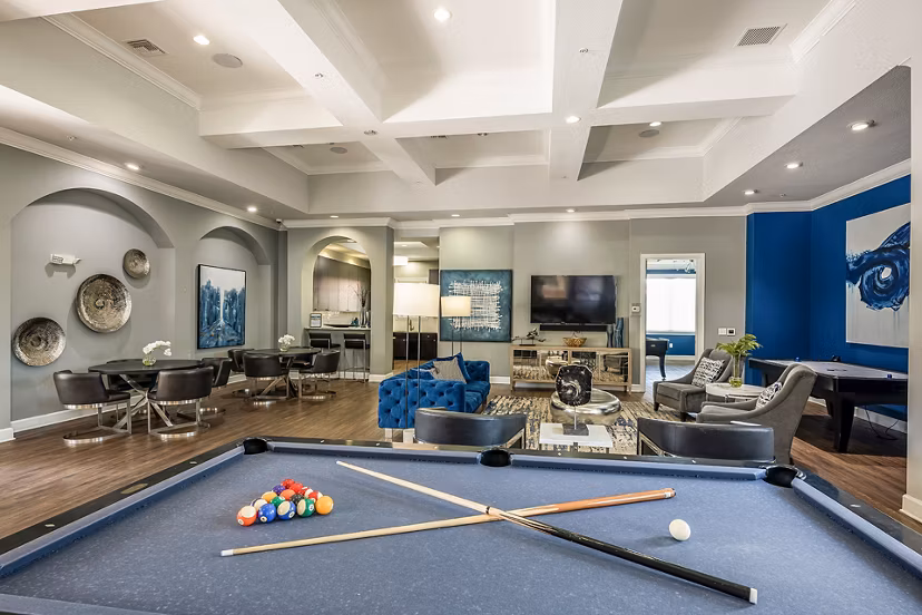clubhouse at The Grand at Westside Apartments