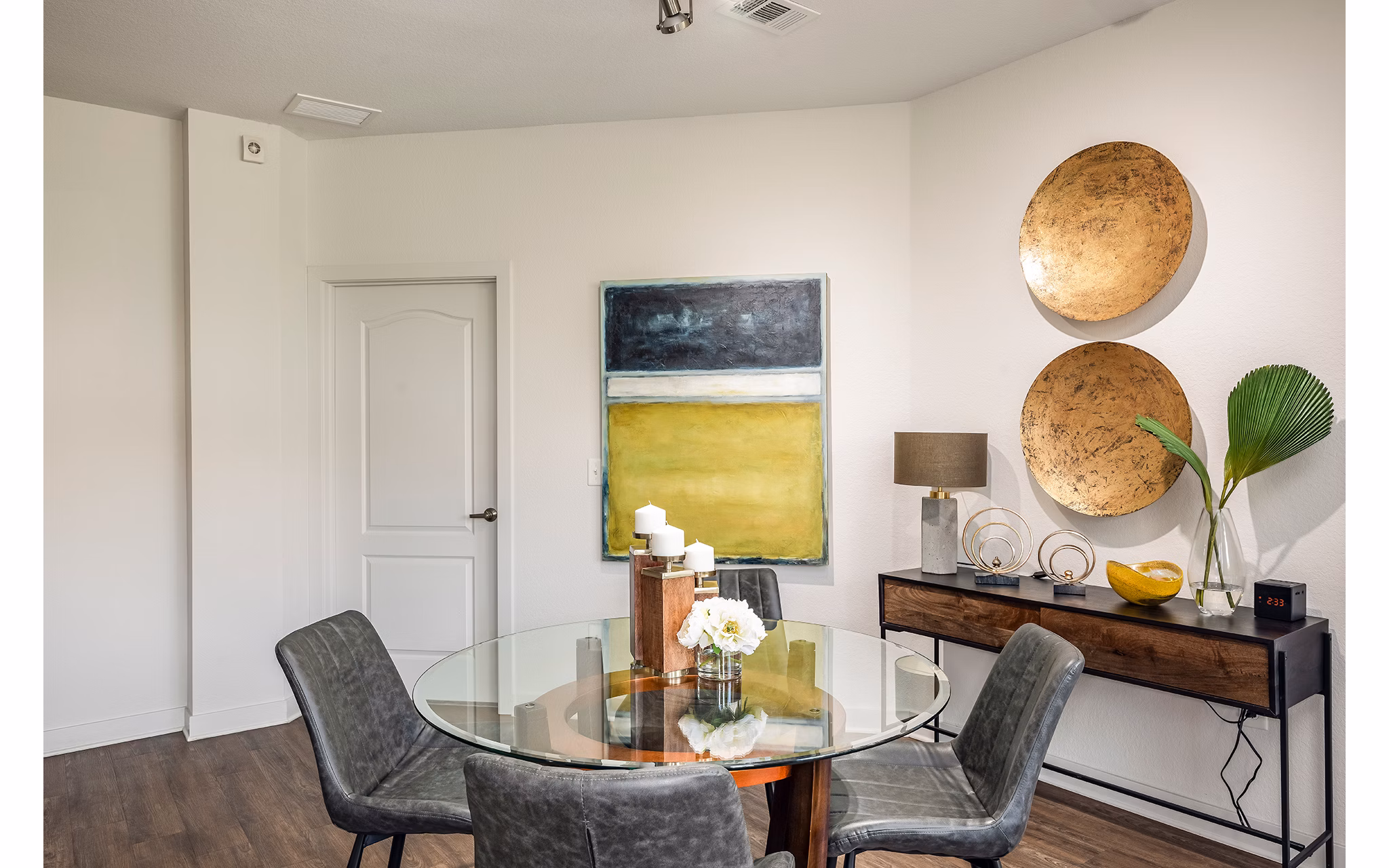 dining room at The Grand at Westside Apartments