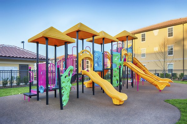playground at The Grand at Westside Apartments 