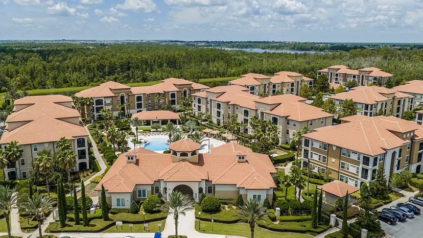 view at The Grand at Westside Apartments