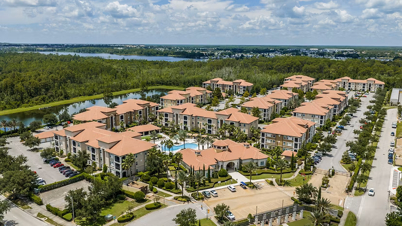view at The Grand at Westside Apartments