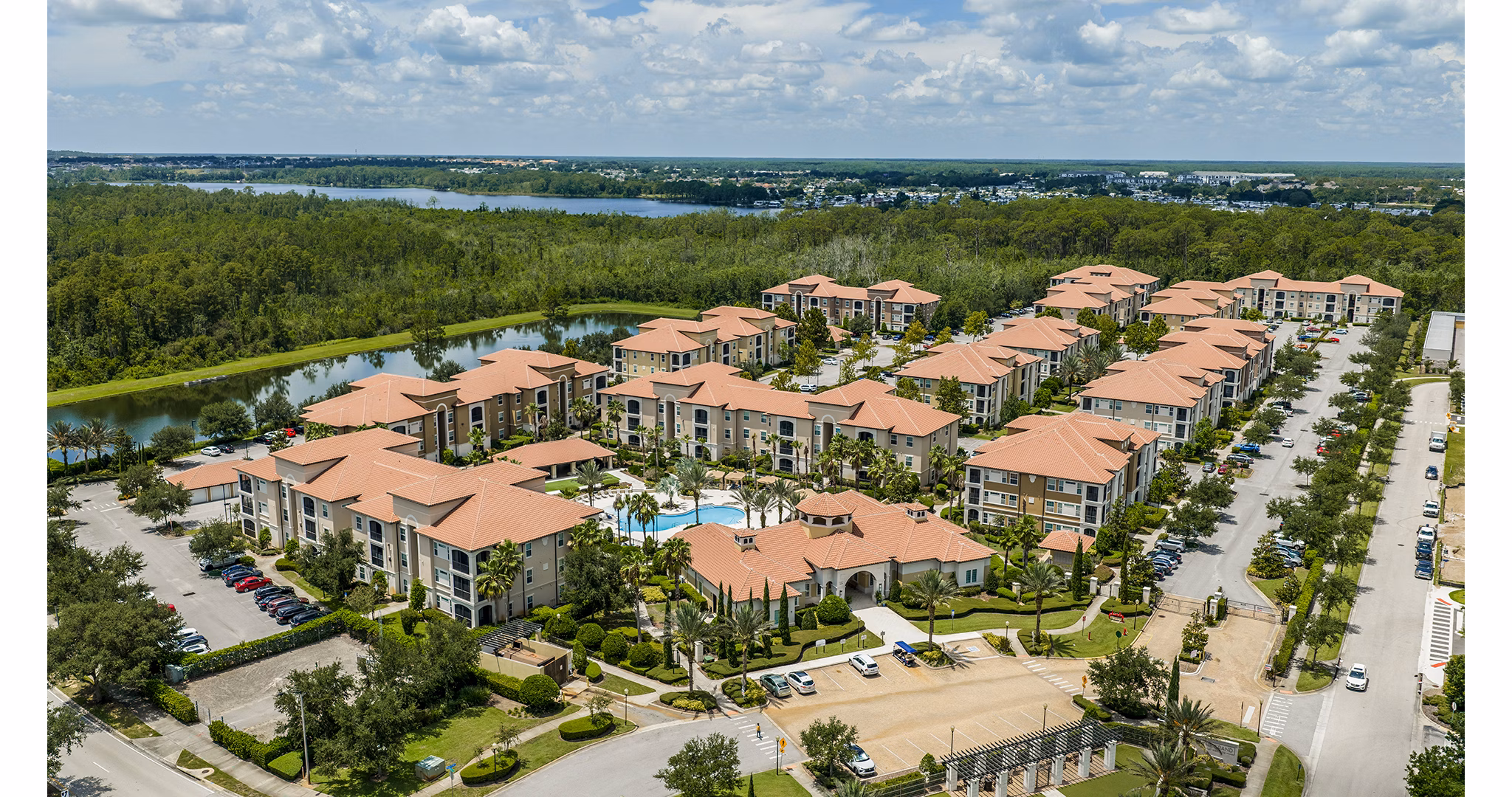 view at The Grand at Westside Apartments