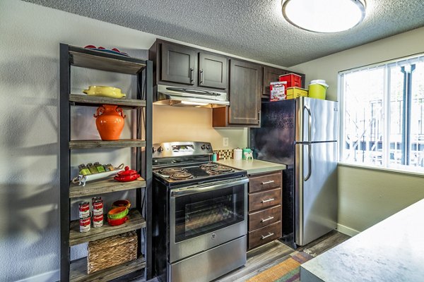 kitchen at The Alden Apartments