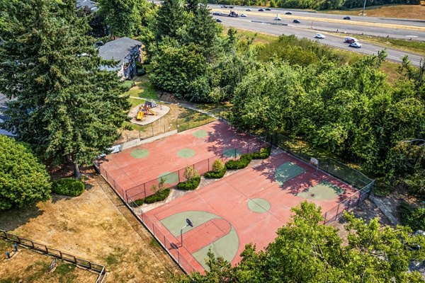 sport courts at The Alden Apartments