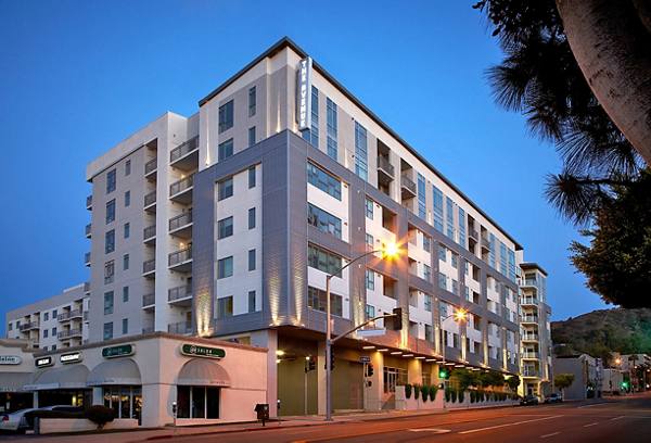exterior at The Avenue Hollywood Apartments