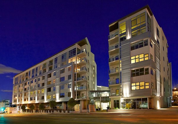 exterior at The Avenue Hollywood Apartments