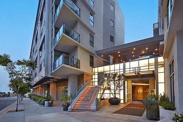 exterior at The Avenue Hollywood Apartments