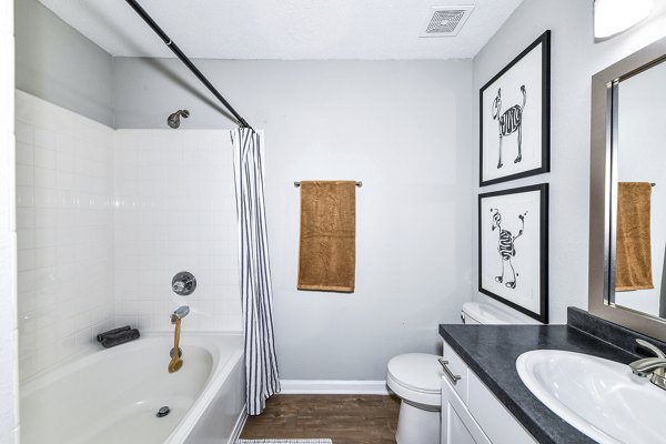 bathroom at Avana Kennesaw Apartments