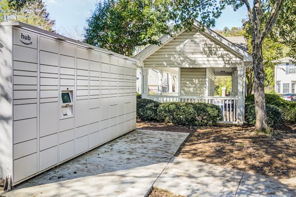 parcel pickup lockers at Avana Kennesaw Apartments