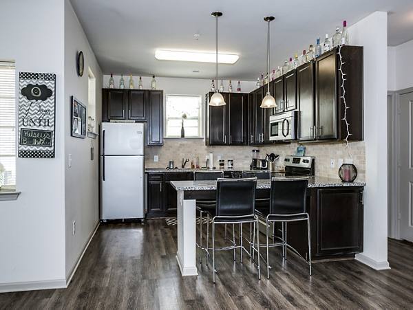 dining room at Millennium One Student Apartments