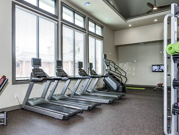 fitness center at Millennium One Student Apartments
