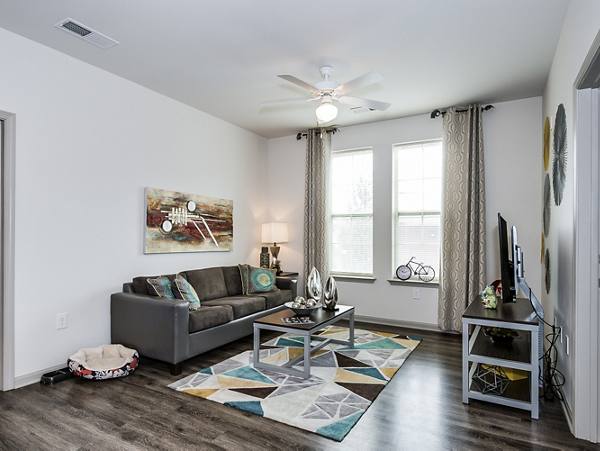 living room at Millennium One Student Apartments