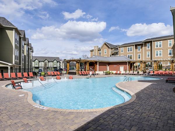 pool at Millennium One Student Apartments