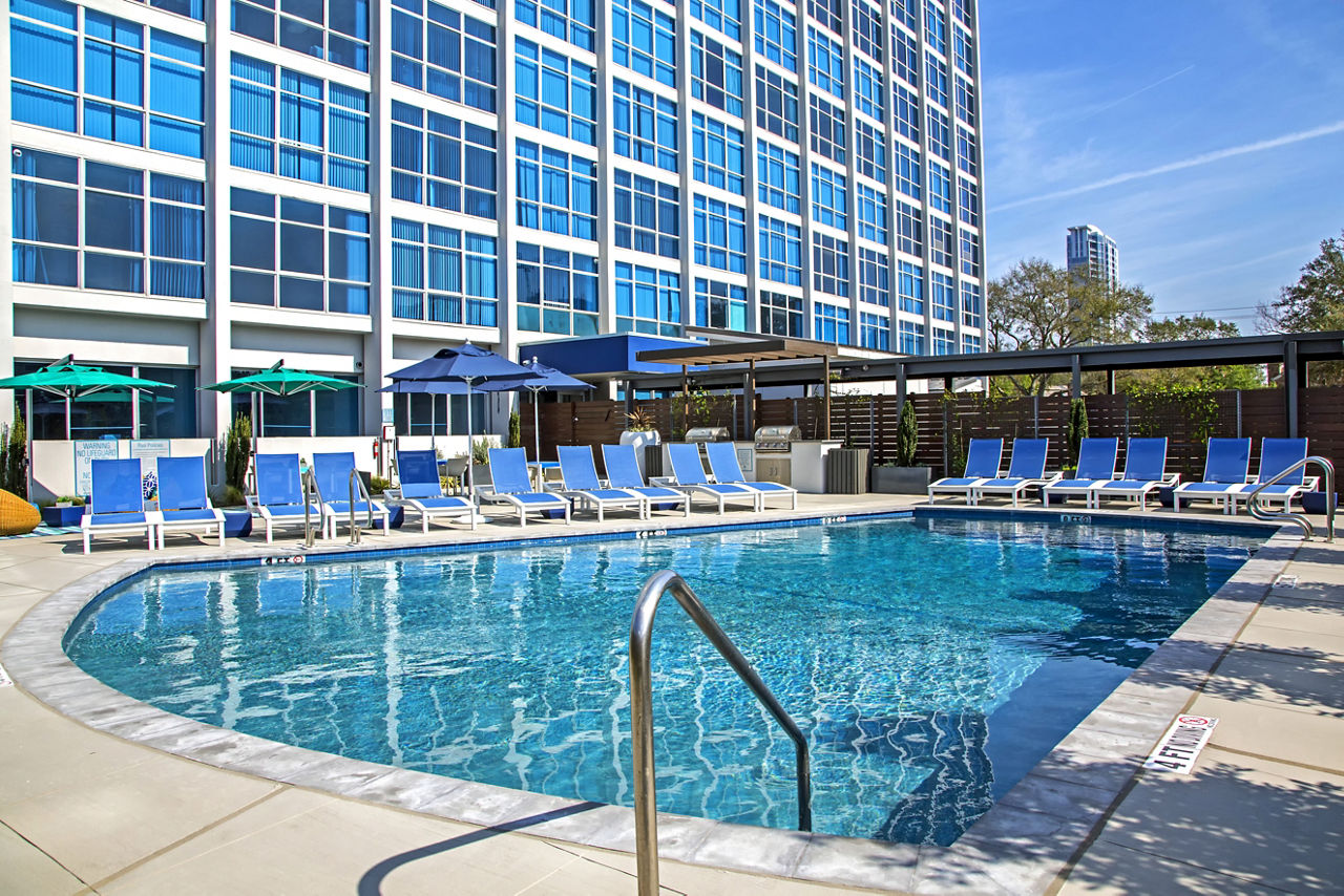 Pool at The Cabochon At River Oaks Apartments (1 of 2)