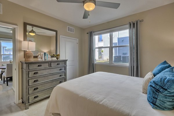 bedroom at Atlantic at Parkridge Apartments