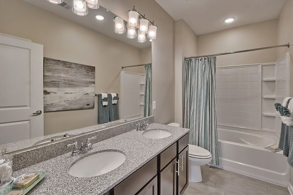  bathroom at Atlantic at Parkridge Apartments